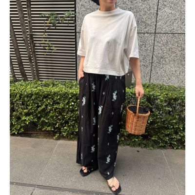 ne Quittez pas(ヌキテパ)の【洗える】Cotton Voile Jasmine