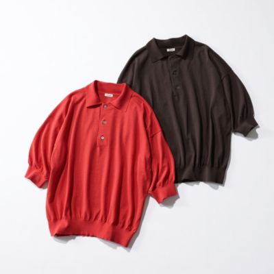 Oblada(オブラダ)のSUMMER HENRY POLO KNIT通販 | 集英社HAPPY PLUS STORE