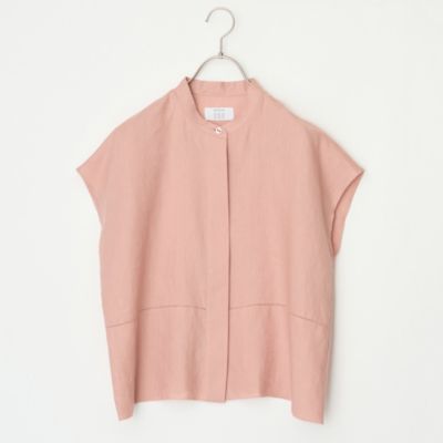ダントン　コットンリネンブラウス　Bshop オーシバル　12closet 12closet(トゥエルブクローゼット)の【洗える】ヨーロピアンリネン