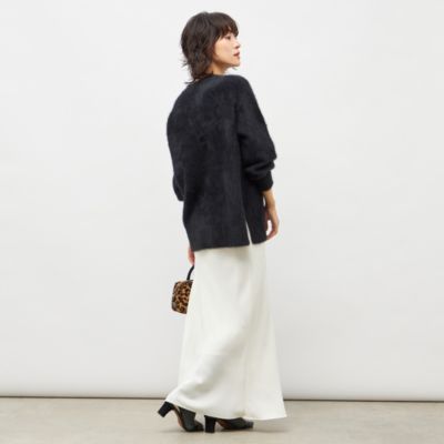 ノーリーズソフィ　カシミヤ混ヘアリークルーネックプルオーバーニット カシミヤ混ヘアリークルーネックプルオーバー（ニット/セーター