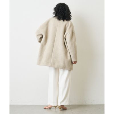 Whim Gazette(ウィム ガゼット)のメリンプミドルコート通販