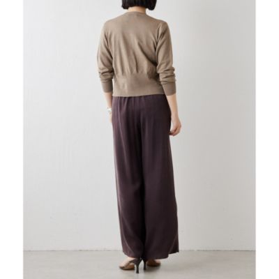 【美品✨】ウィムガゼット 23SS ヘンプカーディガン 黒 Whim Gazette(ウィム ガゼット)のシアーリネンカーディガン通販