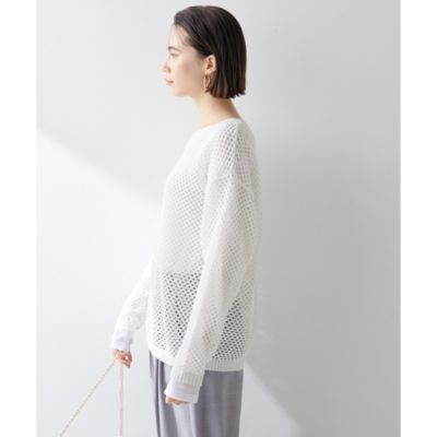 2wayアイレットメッシュニット | Whim Gazette(ウィム ガゼット