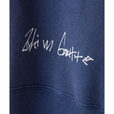 最終価格　Whim Gazette ヴィンテージ加工裏毛プルオーバー Whim Gazette(ウィム ガゼット)のヴィンテージ加工裏毛プル
