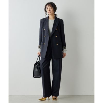 ウィムガゼット ウールモヘアダブルジャケット Whim Gazette(ウィム ガゼット)のウールダブルジャケット通販