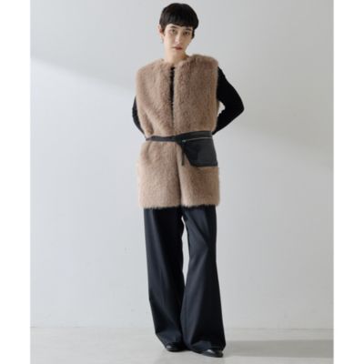 Whim Gazette(ウィム ガゼット)の【THE PAUSE】フェイクファークルー