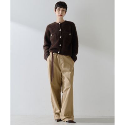 最終価格 新品タグ付 Whim Gazette ファーボタンジャケット ブラウン Whim Gazette(ウィム ガゼット)のファーボタンジャケット通販 | 集英社