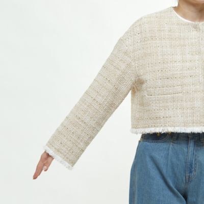 【新品未使用タグ付き】マルティニークのコットンジャケット レディース 透湿防水 リラックスフィットフーデッドジャケット