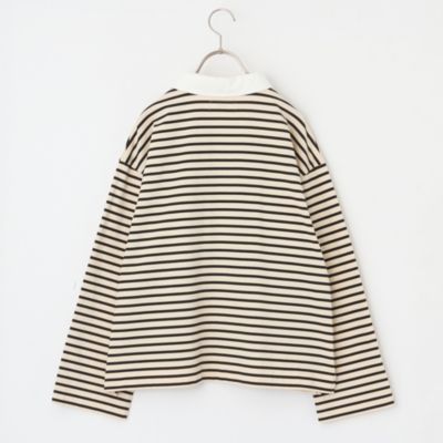 12closet(トゥエルブクローゼット)の【洗える】ラガーシャツ風トップス