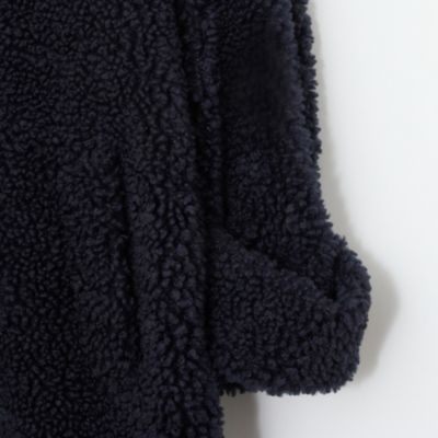 three dots(スリードッツ)のecopel boa long coat通販 | LEEマルシェ
