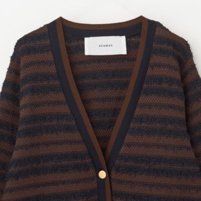 ADAWAS(アダワス)の【HPS別注】TEXTURED STRIPE CARDIGAN通販 | 集英社