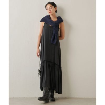 Whim Gazette ウィムガゼット　THE PAUSE キャミワンピース Whim Gazette(ウィム ガゼット)の【THE PAUSE】ティアードキャミ