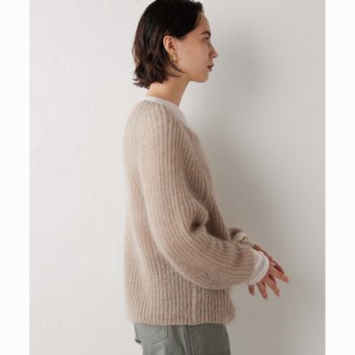 Whim Gazette(ウィム ガゼット)のラメモヘヤニット通販 | 集英社HAPPY PLUS STORE