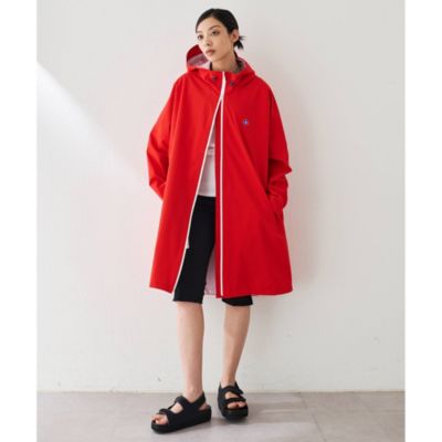 値下げしました❗️KAPELMUUR フーディジャケット レッド Whim Gazette(ウィム ガゼット)の【flotte】RAIN CAPE通販