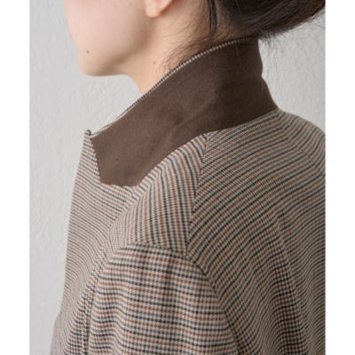 Whim Gazette(ウィム ガゼット)のガンクラブチェックダブルジャケット