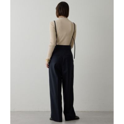 Whim Gazette(ウィム ガゼット)のハイウエストタックパンツ通販