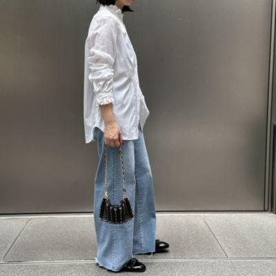 SINME(シンメ)のスカラエンブロイダリーシャツ通販 | mirabella