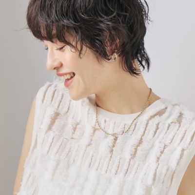 【新品未使用】ノーリーズ　カットフリンジ2WAYベスト NO7833EW021448_4_l.jpg