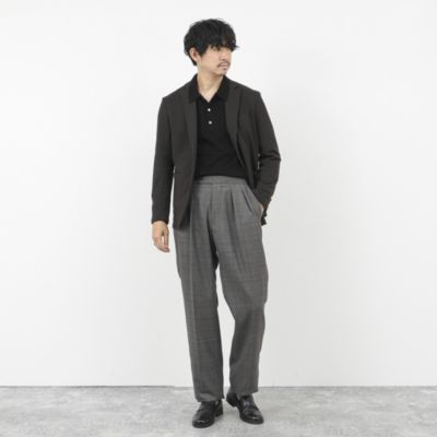 ノーリーズ グッドマン（NOLLEY’S goodman）/SOLOTEX ストレッチサキソニー NSN2タックスラックス 25AW NOLLEY'S goodman(ノーリーズグッドマン)のSOLOTEX ストレッチ