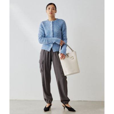 Whim Gazette(ウィム ガゼット)のスパンコールカーデジャケット通販