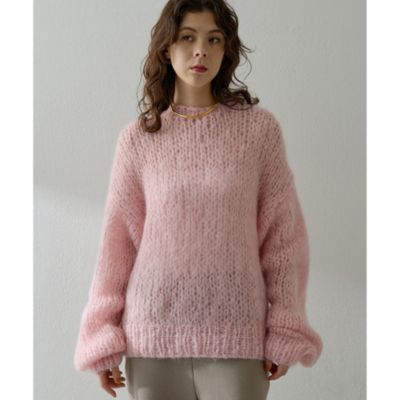 Whim Gazette(ウィム ガゼット)のハンドクルーニットプルオーバー通販