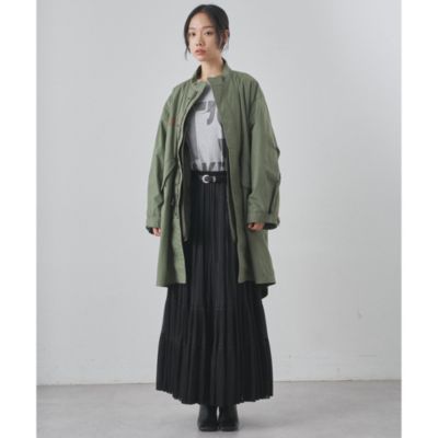 Whim Gazette(ウィム ガゼット)のライナー付ミリタリーコート通販