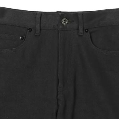 未使用級 マディソンブルー HEM CUT SLIM FLARE デニム MADISONBLUE 【マディソンブルー】HEM CUT SLIM FLARE DENIM