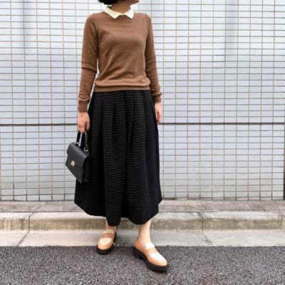 12closet(トゥエルブクローゼット)の【コラボ】【洗える】ミニ襟