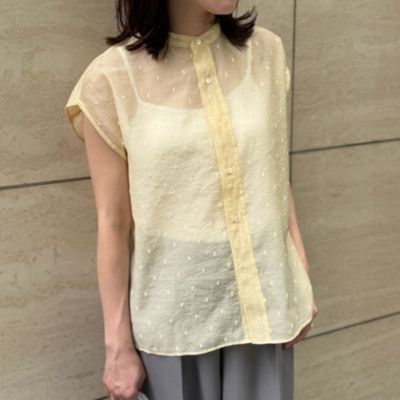 美品♡TICCA Dahlia エンブロイダリー フレンチスリーブT カットソー 美品♡TICCA Dahlia エンブロイダリー フレンチスリーブT