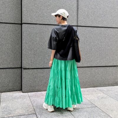 クチュールドアダム ティアードロングスカート 38 徳原文子×COUTURE D'ADAM(徳原文子×クチュール ド アダム)の