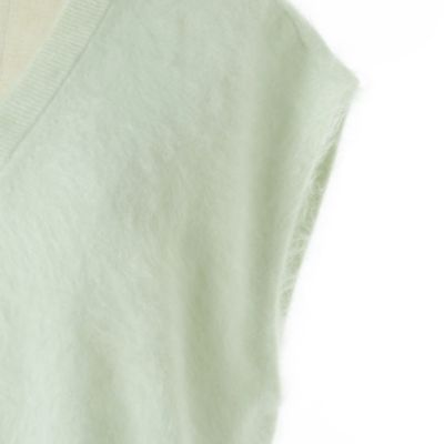 ATON(エイトン)のロイヤルカシミヤファーベストアウトレット通販