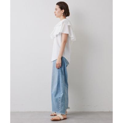 Whim Gazette 【THE PAUSE】パフスリーブブラウス THE PAUSE】ジャガードパフスリーブブラウス（シャツ/ブラウス