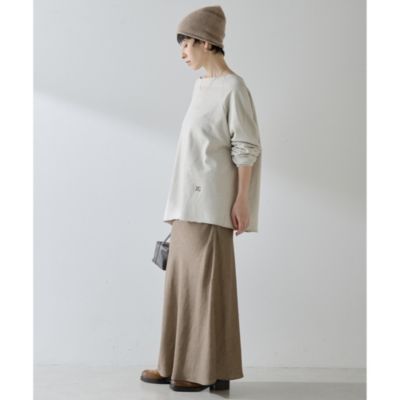 Whim Gazette(ウィム ガゼット)のオフショル裏毛プルオーバー通販