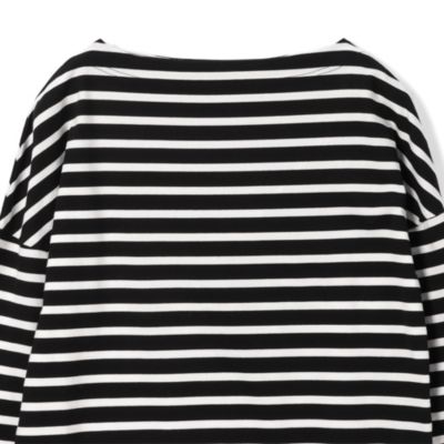 MADISONBLUE(マディソンブルー)のBOAT NECK L／S TEE BORDER通販