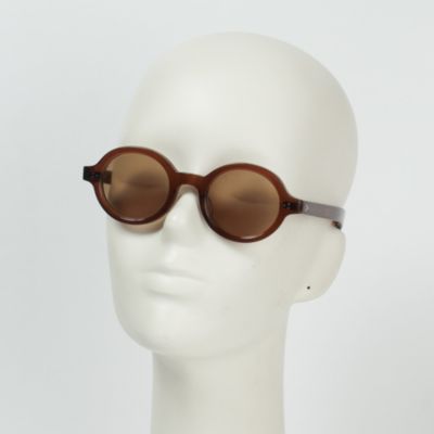 坪田あさみさん別注BLANC...exclat サングラス ケース付き BLANC..×eclat(ブラン×エクラ)の【坪田あさみさん別注