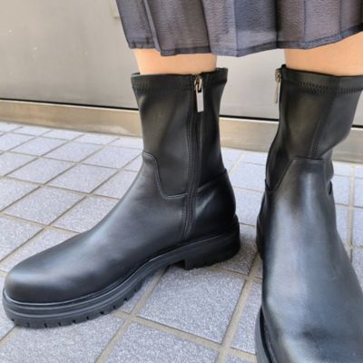 Mollini(モリーニ)のstretch smooth Boots通販 | 集英社HAPPY PLUS STORE