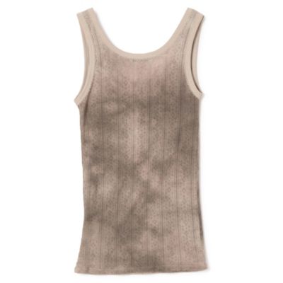 MADISONBLUE(マディソンブルー)のEMBROIDERED TANK TIE－DYE通販