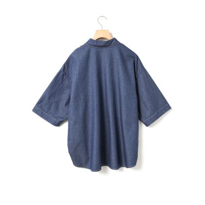 MidiUmi(ミディウミ)のビッグポケット デニムシャツ通販 | 集英社HAPPY 