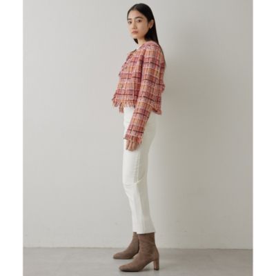 Whim Gazette(ウィム ガゼット)の【LINTON】ツィードジャケット