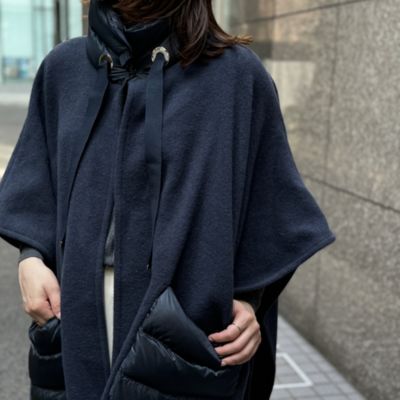 日本未入荷 HERNO(ヘルノ)のダウン使いカシミヤ混ケープ通販 | mirabella ジャケット・アウター