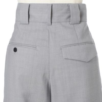 【新品未使用】BRENTELLA eclat 宮崎桃代さん別注 パンプス 36 CINOH×eclat(チノ×エクラ)の【宮崎桃代さん別注】タックパンツ
