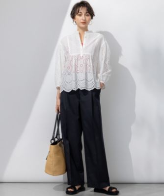 タンクトップ　S   ビジユー　 cotton95% 23区 S(ニジュウサンク エス)の【Oggi6月号掲載/新色追加