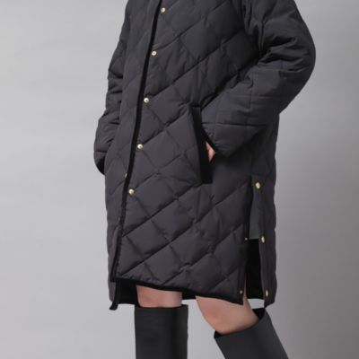 NOLLEY'S(ノーリーズ)の【TAION×LIMONTA】別注ベロアパイピングロング