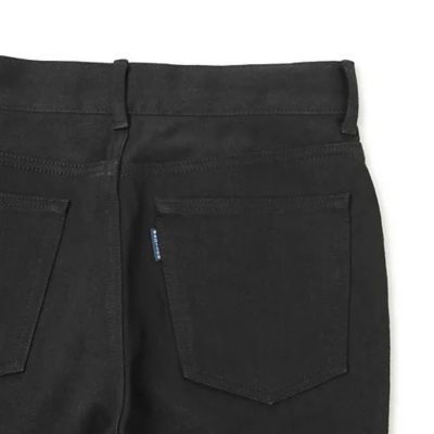 未使用級 マディソンブルー HEM CUT SLIM FLARE デニム MADISONBLUE 【マディソンブルー】HEM CUT SLIM FLARE DENIM