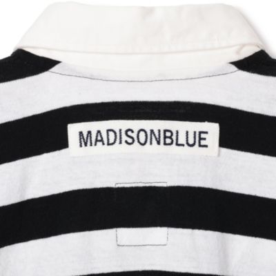 MADISONBLUE(マディソンブルー)のSLIM FIT RUGBY SHIRT COTTON BORDER