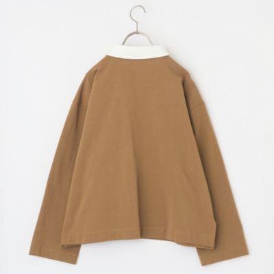 12closet(トゥエルブクローゼット)の【洗える】ラガーシャツ風トップス