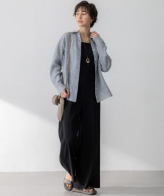 23区【杏さん着用】LIBECOリネンベーシック　シャツ 23区(ニジュウサンク)の【杏さん着用】LIBECO ベーシック シャツ