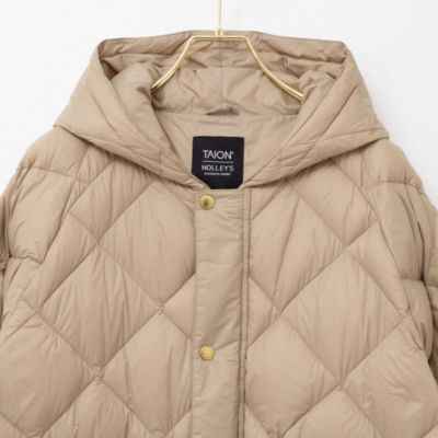 NOLLEY'S(ノーリーズ)の【TAION/タイオン】別注ミドル丈Aラインフード