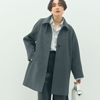 NOLLEY'S sophi(ノーリーズソフィー)のステンカラー2WAYハーフコート