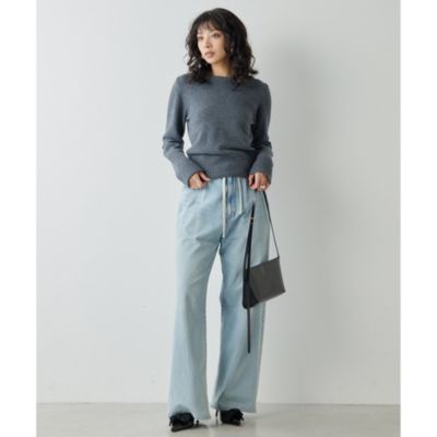 ウィムガゼットWhimGazetteドロストデニムパンツ 38 Whim Gazette(ウィム ガゼット)のドロストデニムパンツ通販